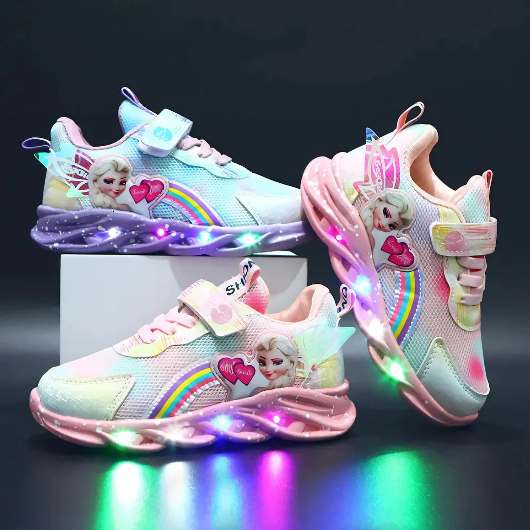 Elsa - Princess Led Sneakers